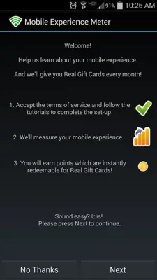 Mobile Experience Meter android App screenshot 6